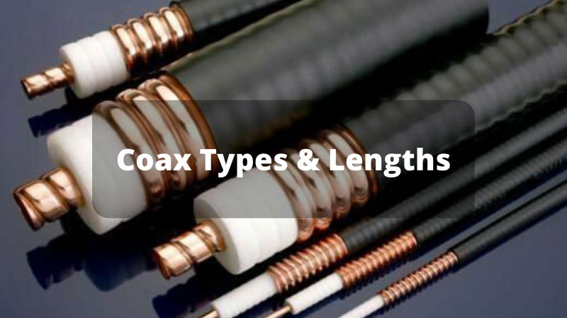 Rg8 Coaxial Cables Types And Lengths