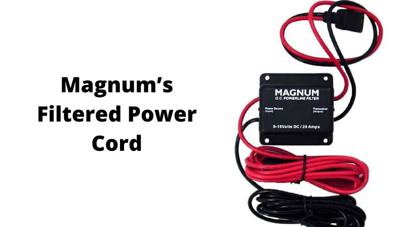 Magnum’S Filtered Power Cord