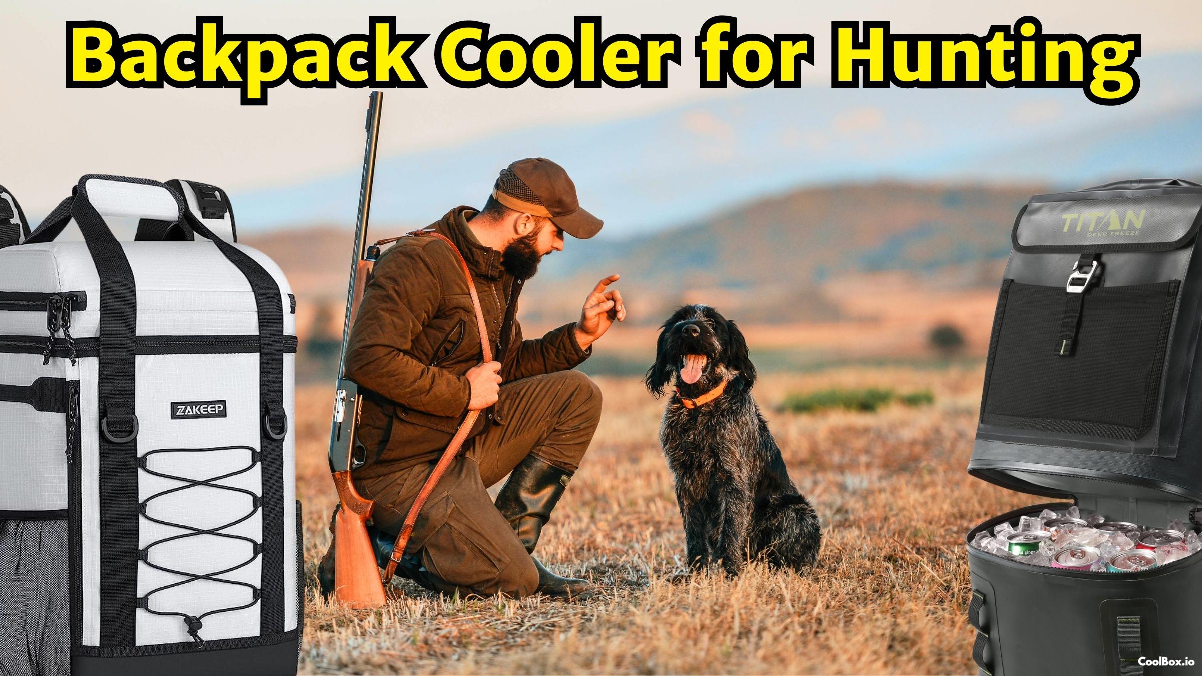 Can You Take A Backpack Cooler For Hunting?
